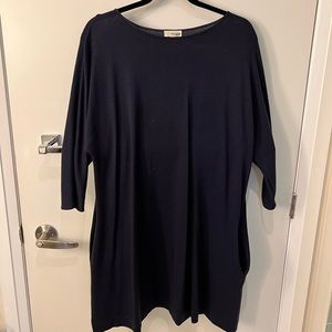 Wilfred Free COBER DRESS (navy blue, size S)